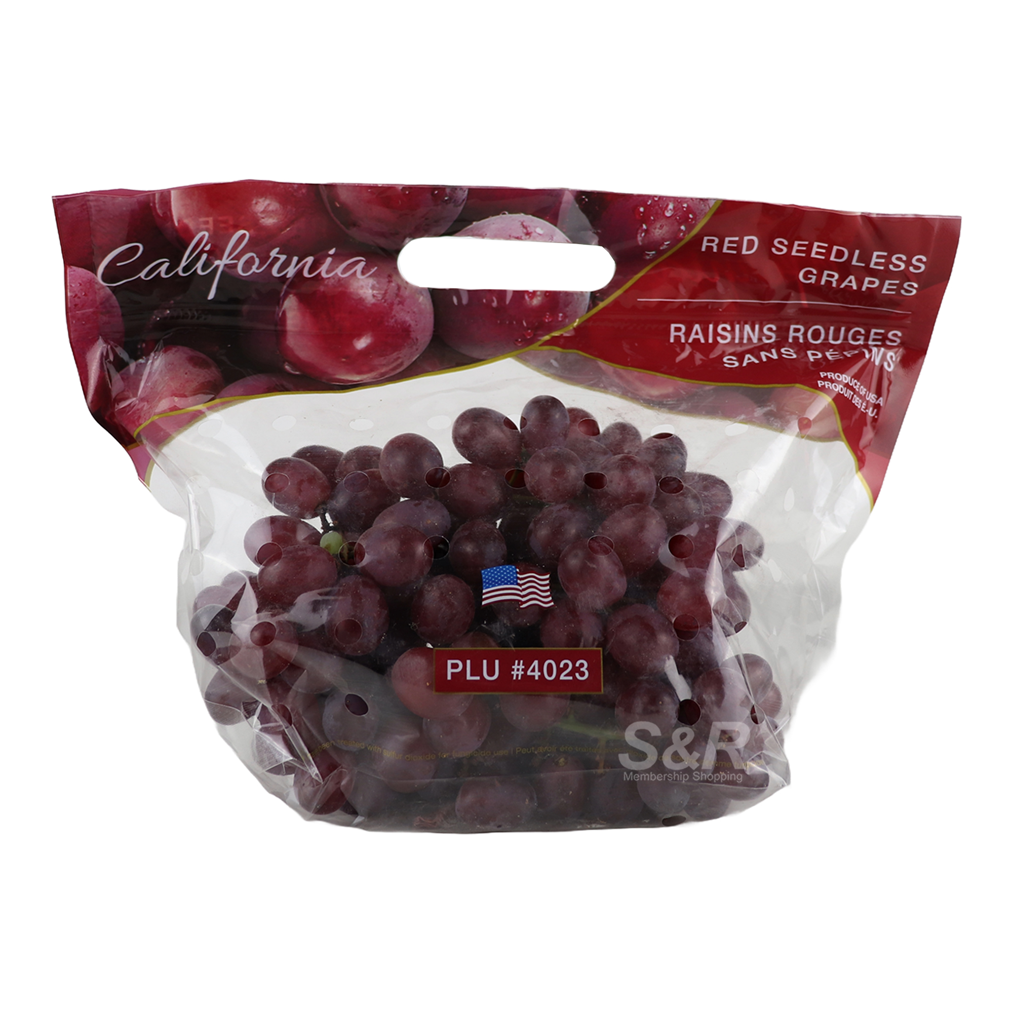 US Red Globe Seedless Grapes Approx 1.5kg